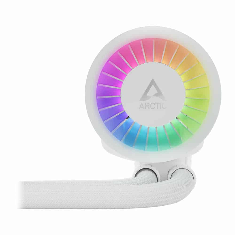 (image for) Arctic Liquid Freezer III 420 ARGB White All In One Liquid CPU Cooler